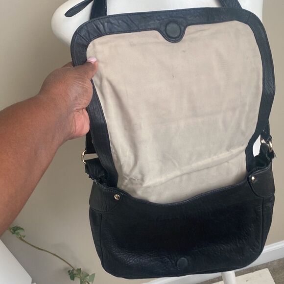 Cole Haan Textured Leather Crossbody Bag - Picture 3 of 7